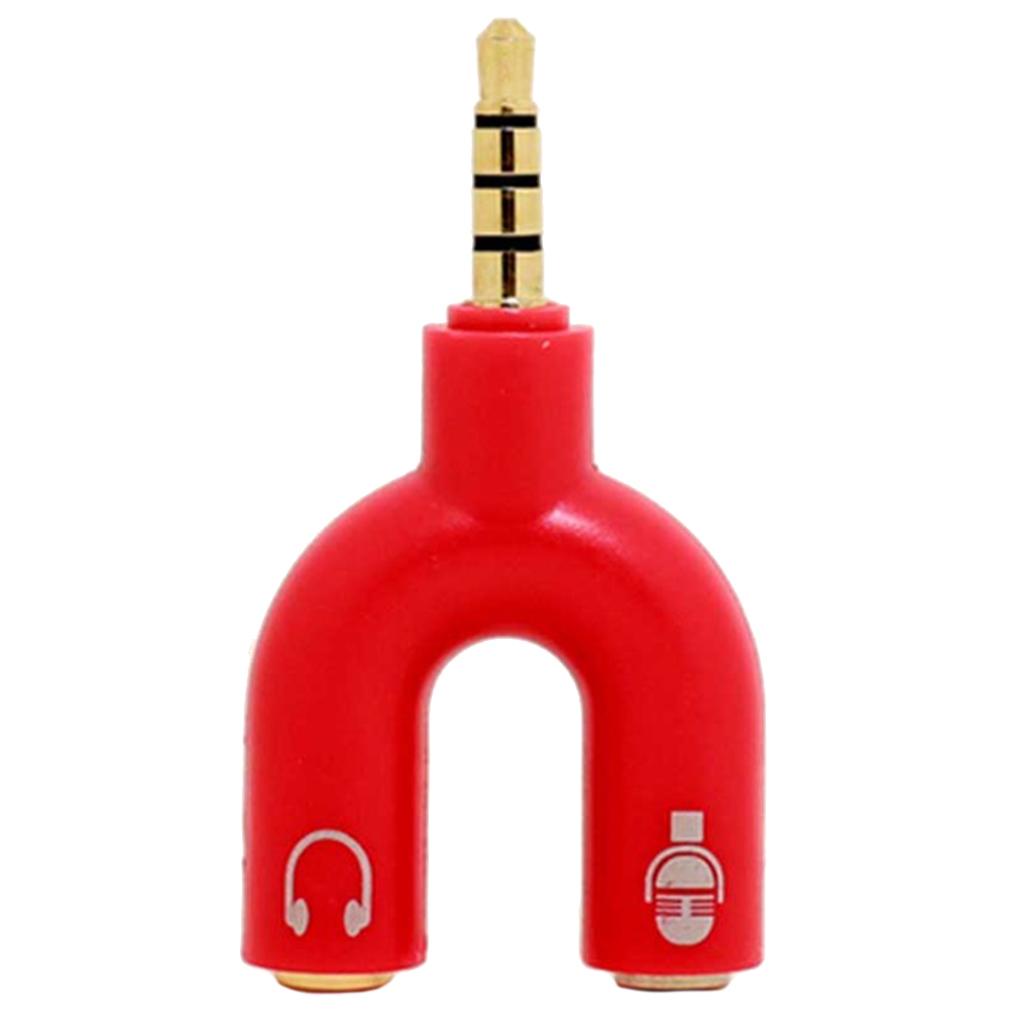 Đầu Chia Cổng Âm Thanh 3 5mm Thành 2 Cổng Tai Nghe