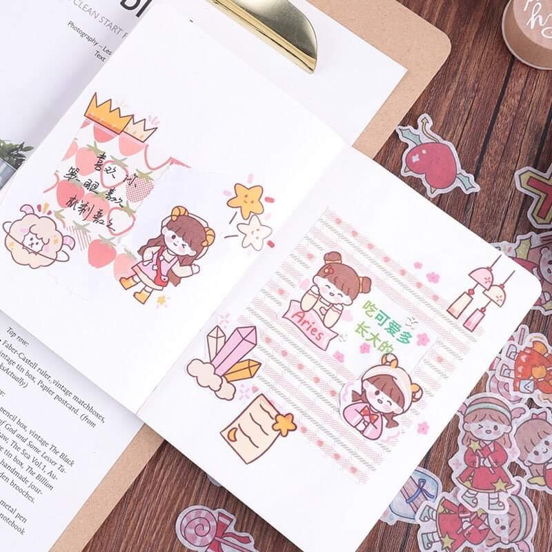 🧚🏻‍♀️Sticker12 Set 40 hình dán 12 cung hoàng đạo