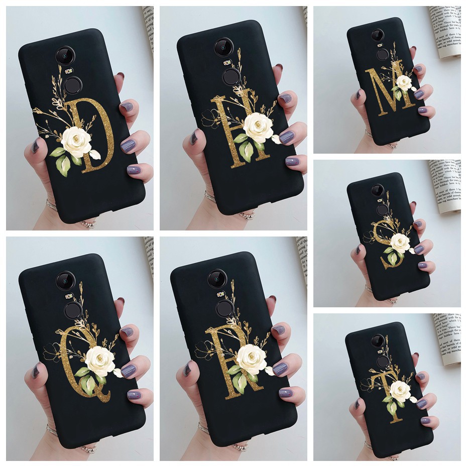 XIAOMI Ốp silicon Mềm Chống Sốc In Chữ Cho Redmi 5 Redmi5 Plus Redmi 5 Plus