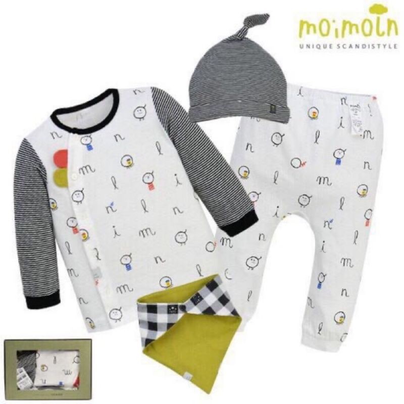 Bộ moimoln Hàn Quốc dài tay cho bé trai