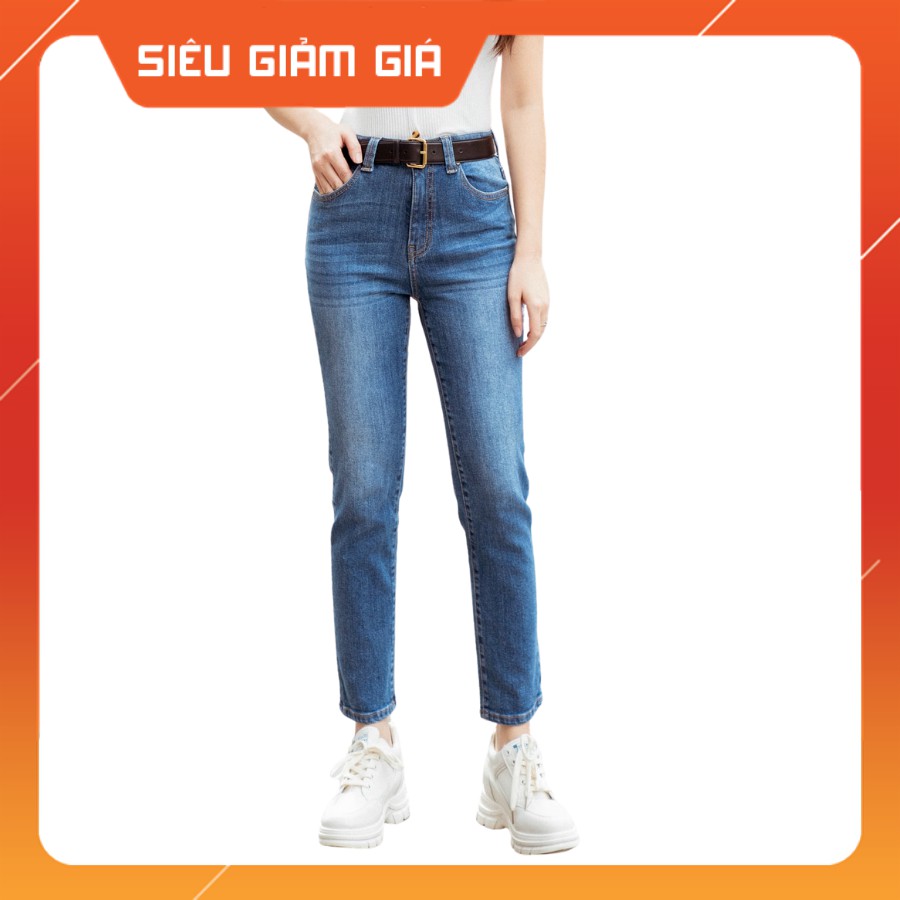 Jean nữ đẹp H&H Luxury - Quần jean skyn xanh Dáng ôm vừa trẻ trung vải bò xịn | BigBuy360 - bigbuy360.vn