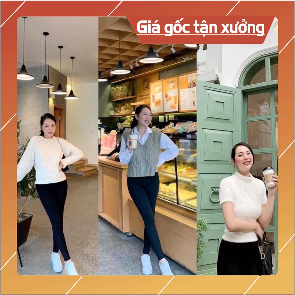 Quần Legging Nữ Za Ra Cotton Co Dãn 4 chiều mặc đi học đi làm, đi chơi đều xinh diện bốn mùa