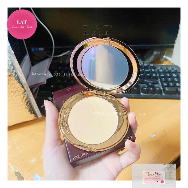 Phấn phủ nén Charlotte Tilbury - Airbrush Flawless Finish 8g | BigBuy360 - bigbuy360.vn