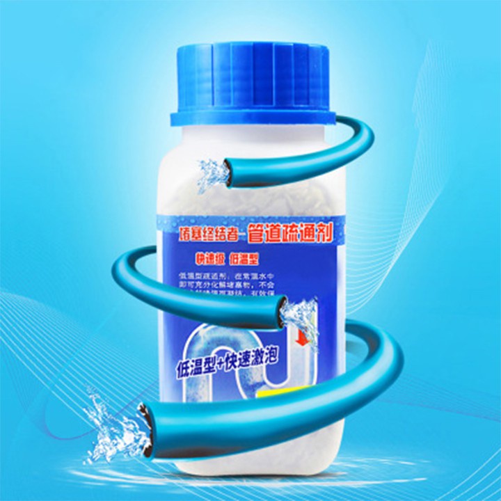 Bột thông cống FASTPRO cực mạnh, thông tắc bồn cầu ống thoát nước thần kỳ | KHO Q6 HCM