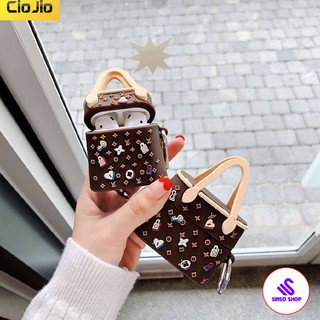 Airpods Case ⚡ TÚI XÁCH LV SANG CHẢNH Case Tai Nghe Không Dây Airpods 1/2/PRO - SinsoShop