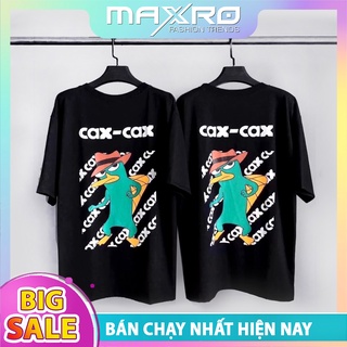 Áo thun nam nữ form rộng tay lỡ Perry Cax Cax