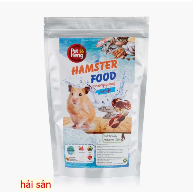 Thức Ăn Hamter Pet Heng  FREE SHIP  4 Vị Hamter Food Thức Ăn Sóc,Thỏ,Bọ,Chinchialla,Gặm Nhắm...