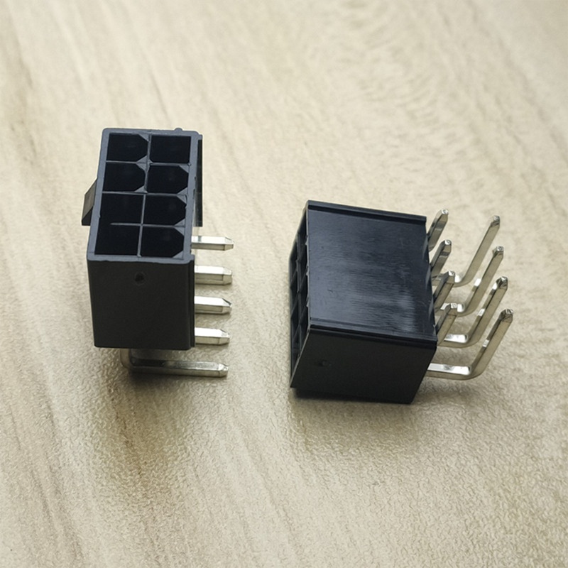 30 Chiếc Ổ Cắm Cái 5559 4.2mm 8P 8PIN Màu Đen Cho Card Đồ Họa Máy Tính