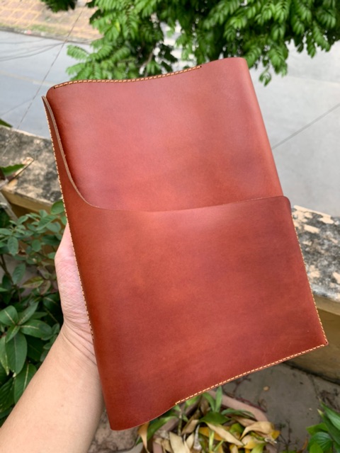 Bao da ipad pro 11 inch handmade da thật