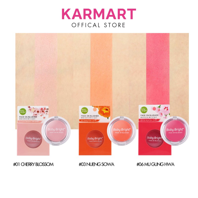 Phấn má hồng Baby Bright Face On Blusher 5g | BigBuy360 - bigbuy360.vn