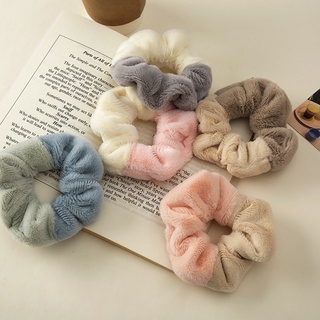🦢Chun cột tóc Scrunchies lông 2 mầu