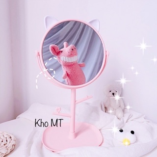 Gương soi tai mèo có đế