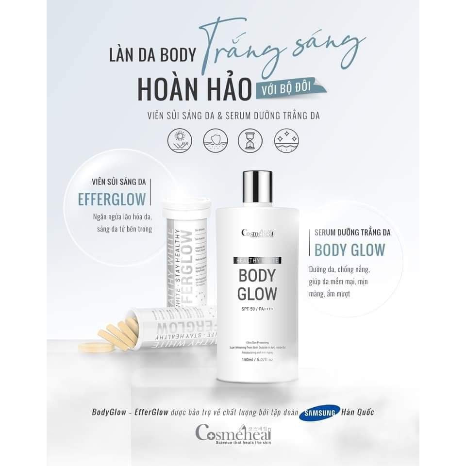 Kem Làm Sáng Da Toàn Thân COSMEHEAL Healthy White Body Glow