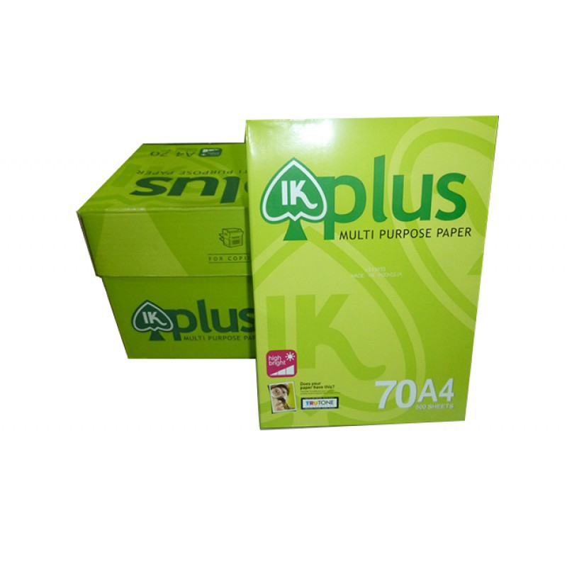 [Rẻ Vô Địch]Giấy in, giấy photo A4 và A5 IK Plus ĐL 70/90gsm