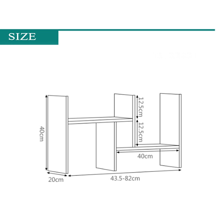 Kệ đựng SÁCH GỖ để bàn mini đựng tài liệu sách vở văn phòng bàn làm việc tiện dụng