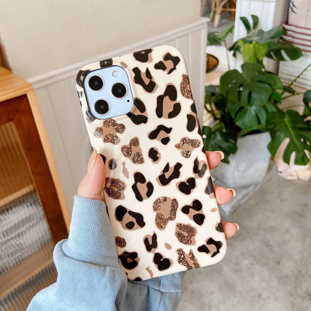 Ốp điện thoại in da báo cho Iphone 7 / 8 + Ix / Xr / Xsmax / 11 / Pro / Pro Max / 12 / 12mini / Pro / Promax | BigBuy360 - bigbuy360.vn
