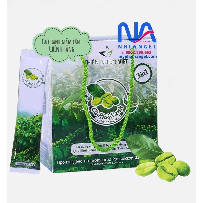 Cafe Xanh Kháng mỡ CÁT TƯỜNG