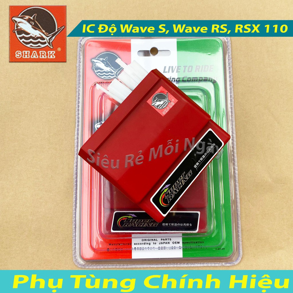 IC Độ Shark Mở Tua Honda Wave S110, RS110, RSX110 Malaysia