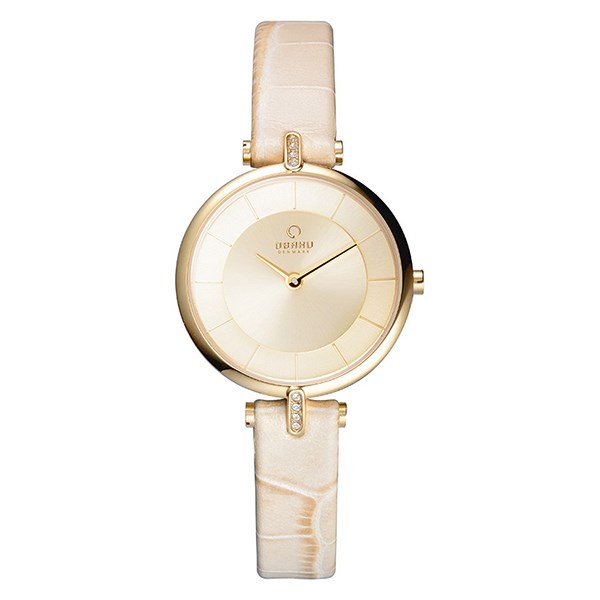 Đồng hồ đeo tay nữ hiệu Obaku V168LEGGRX