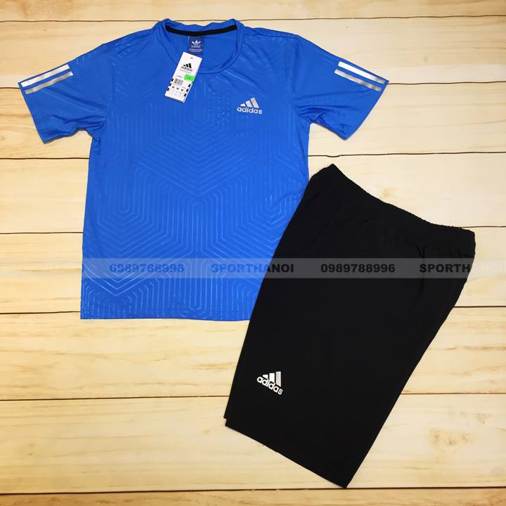 MÃ NHAM6 GIẢM 30K – Bộ quần áo thể thao áo vải thun lạnh co giãn, quần túi kéo khóa bền đẹp