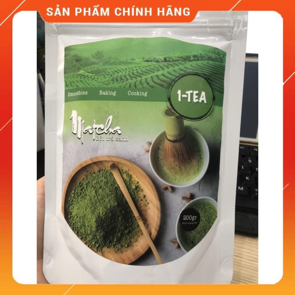 Bột trà xanh Matcha 1-tea - túi 200g  - Hàng chính hãng