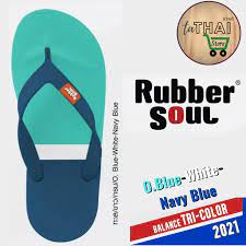 Dép Thái unisex nhập khẩu Dép Xỏ Ngón  RUBBER SOUL - BALANCE TRI COLOR