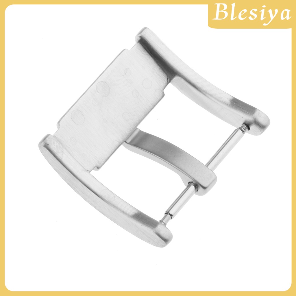 Khóa dây đồng hồ bằng thép không rỉ 18 - 22mm kèm chốt lò xo