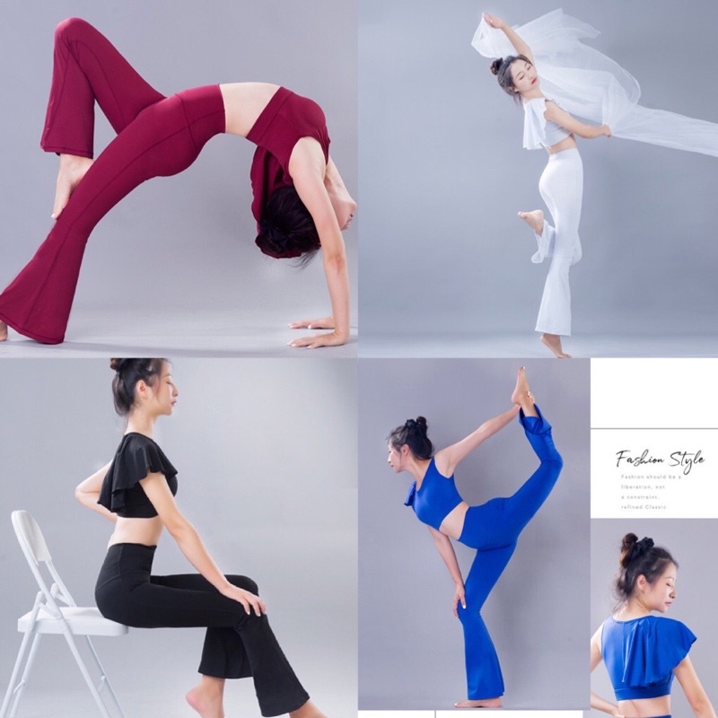 Set Tập Yoga Gym Loe Bèo S41