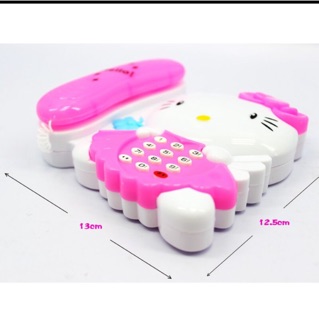 Đồ chơi điện thoại bàn mèo Kitty / doremon