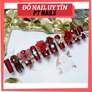 sơn gel đỏ  tuyết hot TP