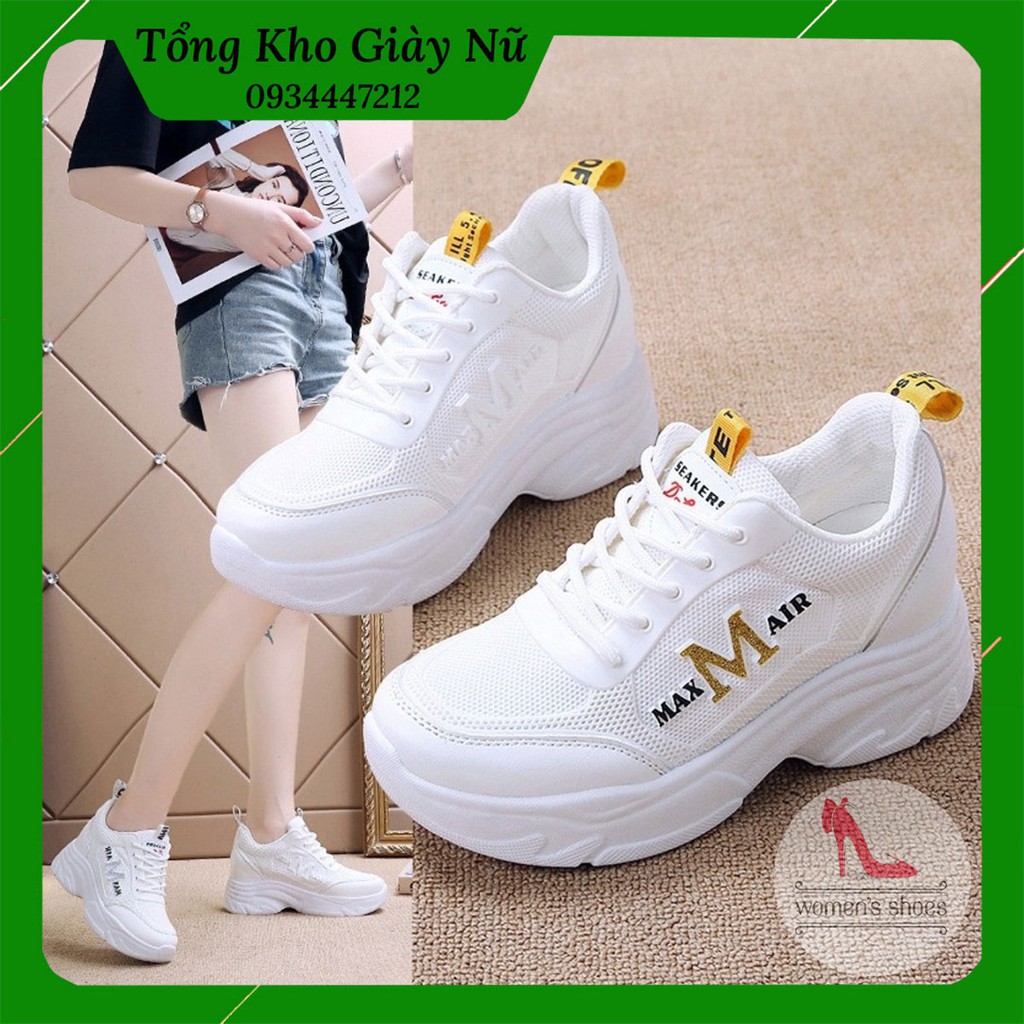 Giầy thể thao chữ gắn tem chữ Max