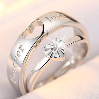 Xả kho _ nhẫn đôi forever love tuyệt đẹp