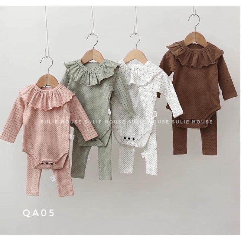Set bộ body 4 chi tiết cho bé - QA05
