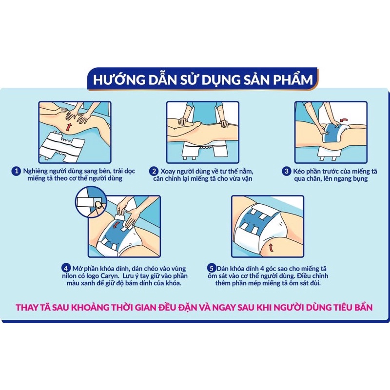 Tả dán Caryn người lớn