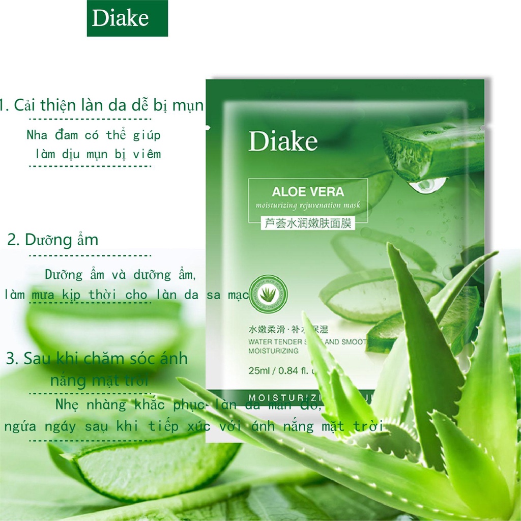 Mặt Nạ Dưỡng Ẩm Làm Sáng Da Thành Phần Lô Hội/Vitamin C Mã SC3027 | BigBuy360 - bigbuy360.vn