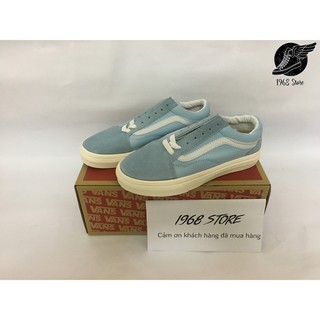 (Ảnh thật+Full box) Giày Old skool style màu xanh [Hàng chất lượng cao]