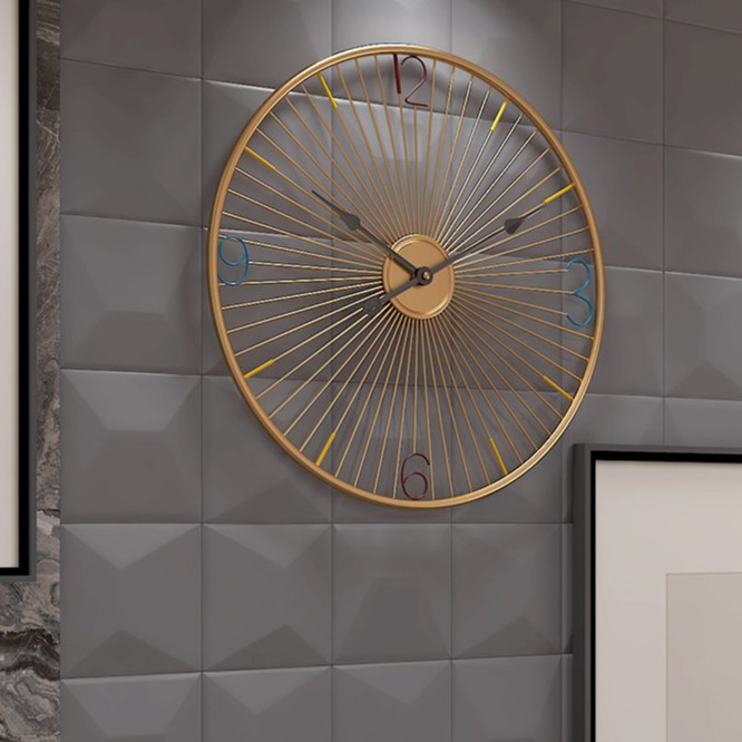 Đồng hồ treo tường hiện đại thiết kế độc đáo đầy ấn tượng BS6889 size 60cm