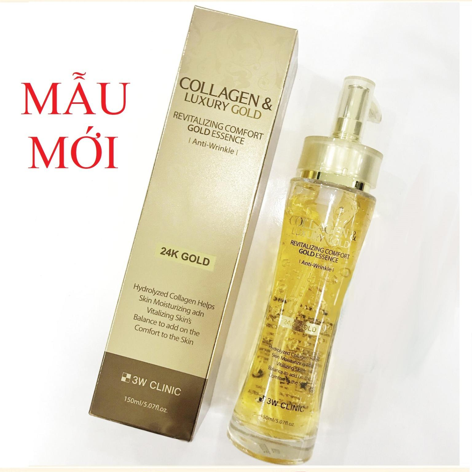 Tinh Chất Trắng Da Collagen And Luxury Gold 3w Clinic 150ml