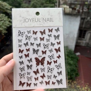 [HOT] Sticker nail , sticker bướm dán móng tay.