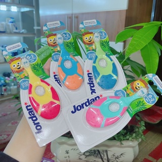 Bàn chải đánh răng dành cho trẻ em jordan từ 0 - 9 tuổi