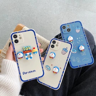 Ốp điện thoại in hình Doraemon toy story 3d dễ thương cho iPhone 13 Pro Max 12 Pro Max 11 Pro Max 7 8 Plus XR Xs Max