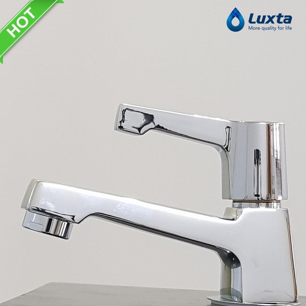 Vòi lavabo rửa mặt Cao cấp gạt Luxta L1114T1, bảo hành 05 năm