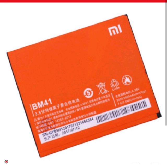 Pin xiaomi redmi 1s BM41