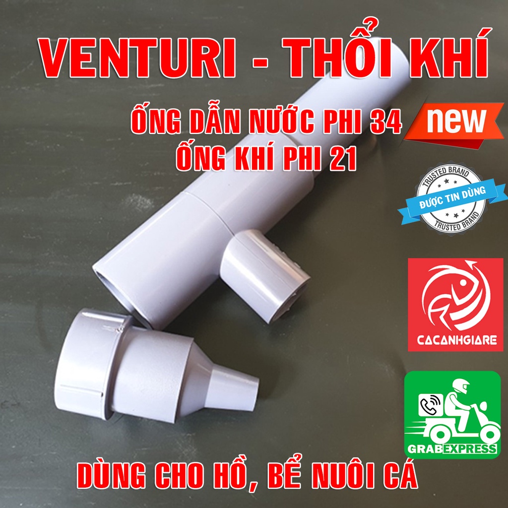 Venturi - Trộn khí, Thổi khí máy bơm dành cho ao nuôi tôm,cá