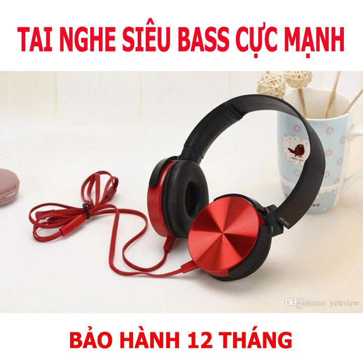 Tai nghe XB 450 Ap Extra Bass