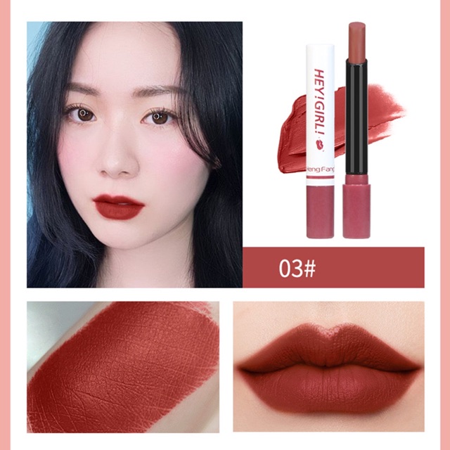Set Son Bao Thuốc Heng Fang Hey Girl Wonderful Smoke Tube Lipstick Gồm 4 Cây | BigBuy360 - bigbuy360.vn
