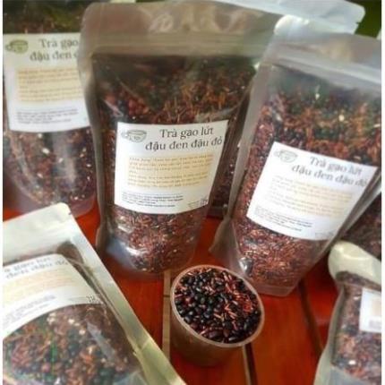 100gr Trà gạo lứt đậu đen, đậu đỏ, hoa nhài rang sẵn GL01