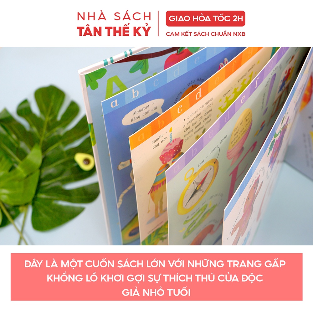 Sách Big book Cuốn sách khổng lồ tương tác lật mở nhiều chủ đề (Lẻ cuốn)