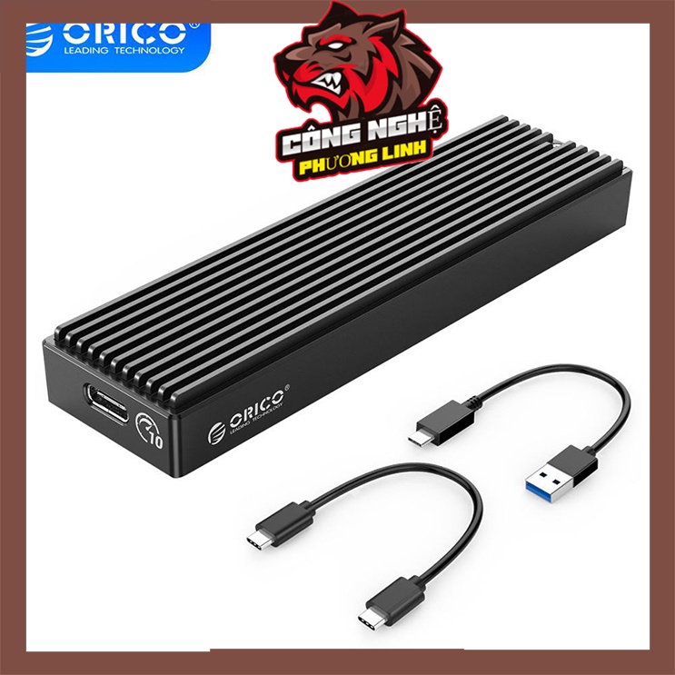 Hộp ổ cứng ORICO cổng USB type-C Gen2 10Gbps PCIe M2 SATA NVME NGFF 5Gbps Cho SSD M.2 2230/2242/2260/2280（M2PV-C3）