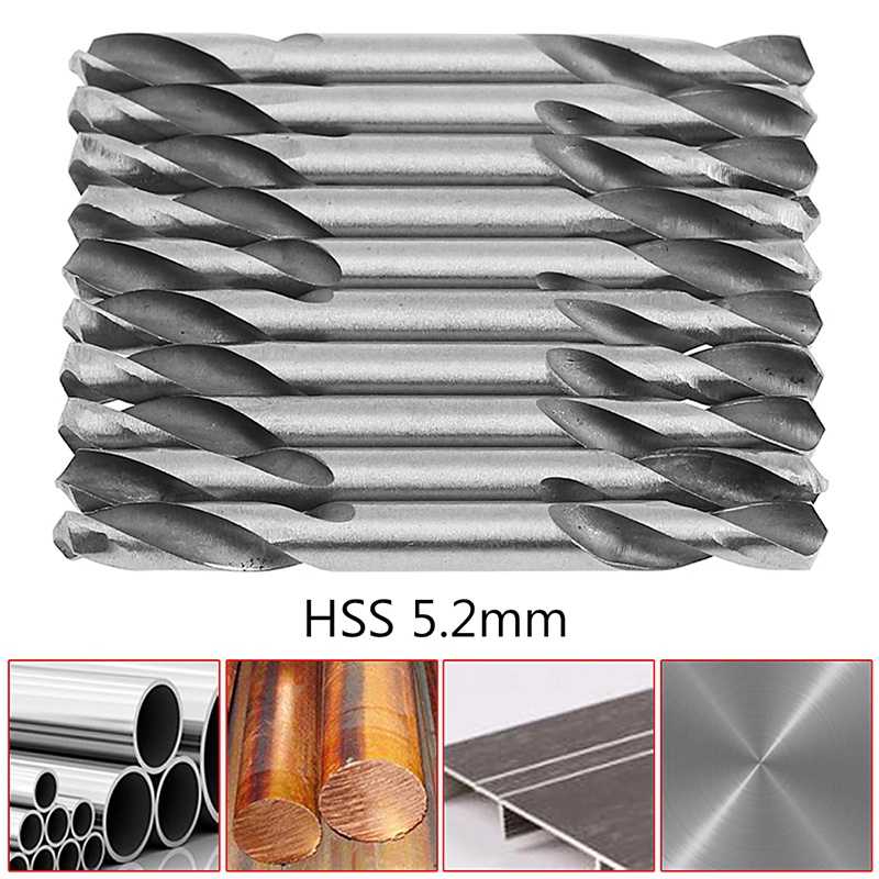 Bộ 10 Mũi Khoan Xoắn Ốc 5.2mm